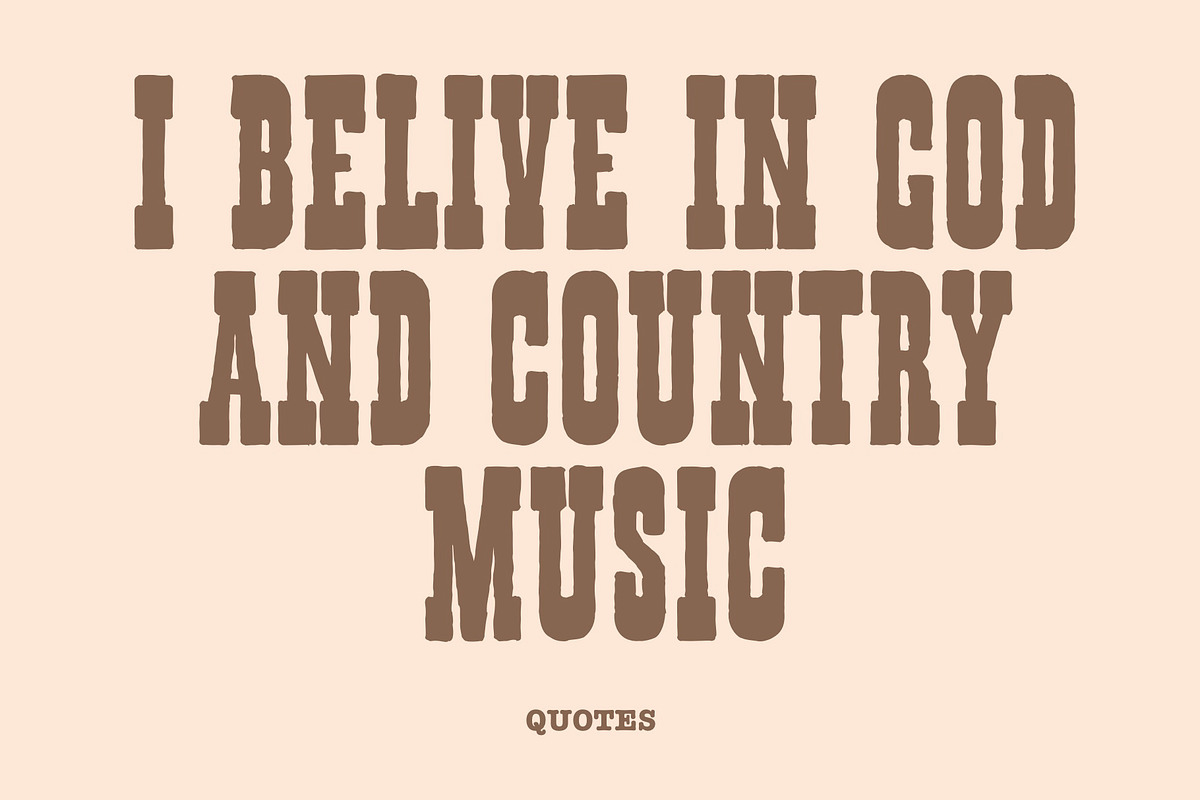 Western Onion Font - Serif Font, a Serif Font by ariodsgn (Photo 6 of 9)