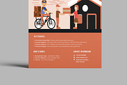 Online Home Delivery Service, a Flyer Template by MightyDesign (Thumbnail 5 of 8)