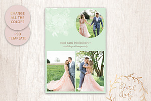 PSD Photo Price Card Template 10