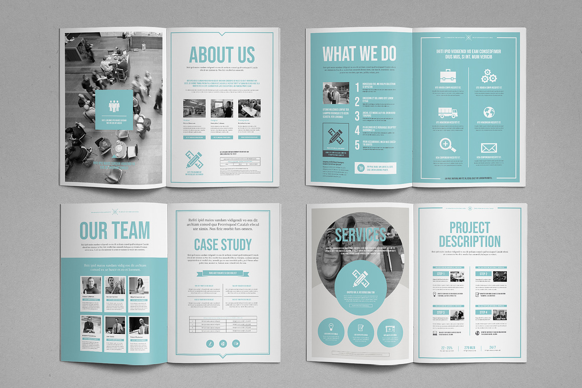 Proposal Bundle | 12 Items Vol. 2, a Brochure Template by TypoEdition (Photo 7 of 25)