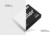 Cardboard Shipping Mailer Box Mockup, a Packaging Mockup by Ram Studio LLC (Thumbnail 7 of 14)