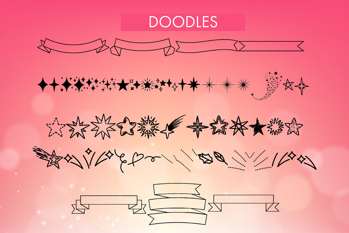 Sprinkles - Script Font With Doodles, a Handwritten Font by Freeling Design House (Photo 4 of 6)