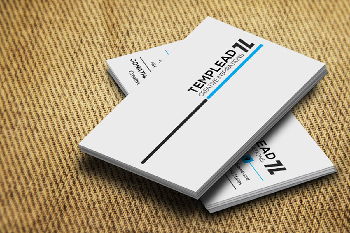Corporate Business Card CM156, a Business Card Template by annozio (Photo 3 of 4)