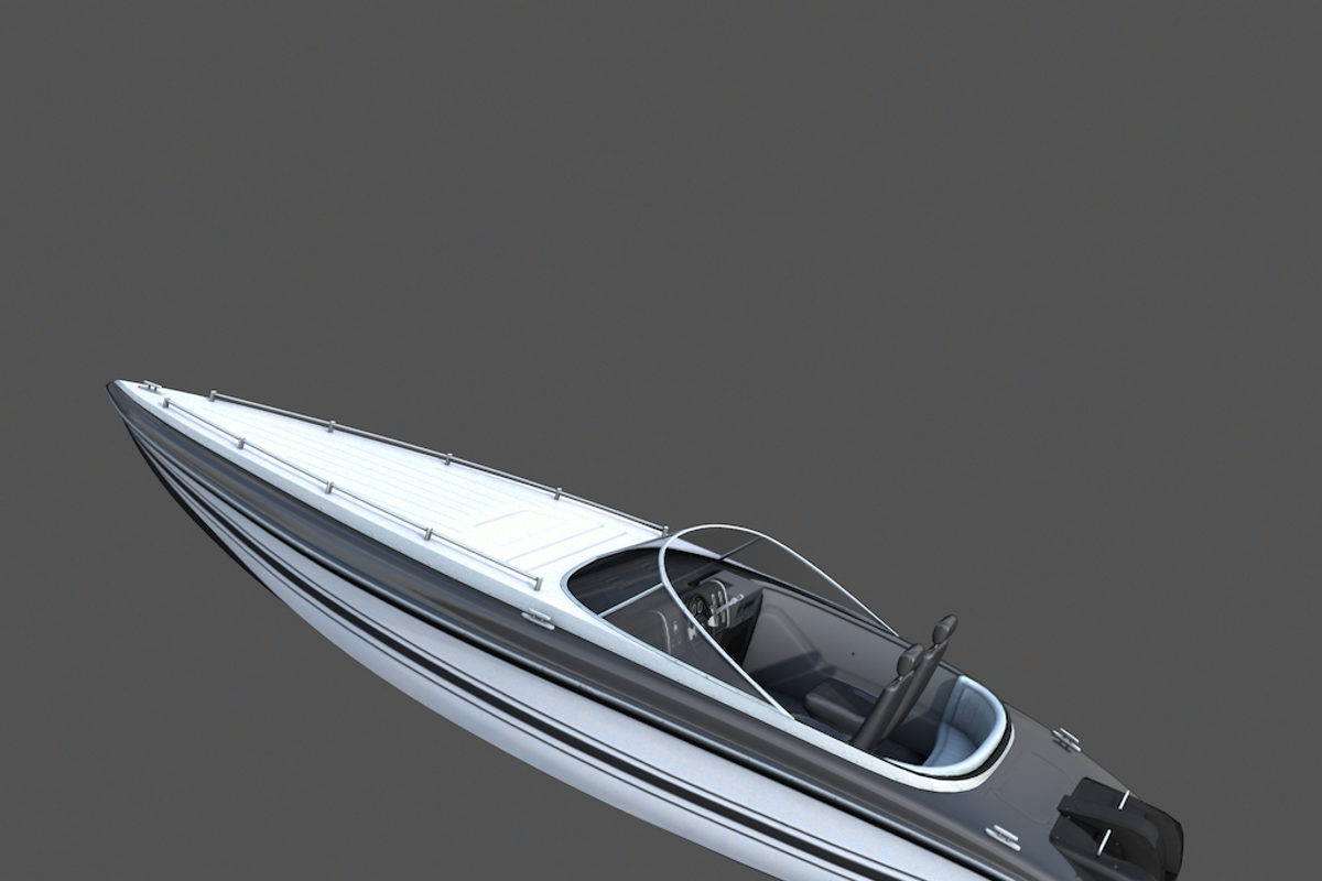 Speed Boat, a Cars & Vehicle 3D Model by MOTHERHUNTER 3D (Photo 7 of 10)