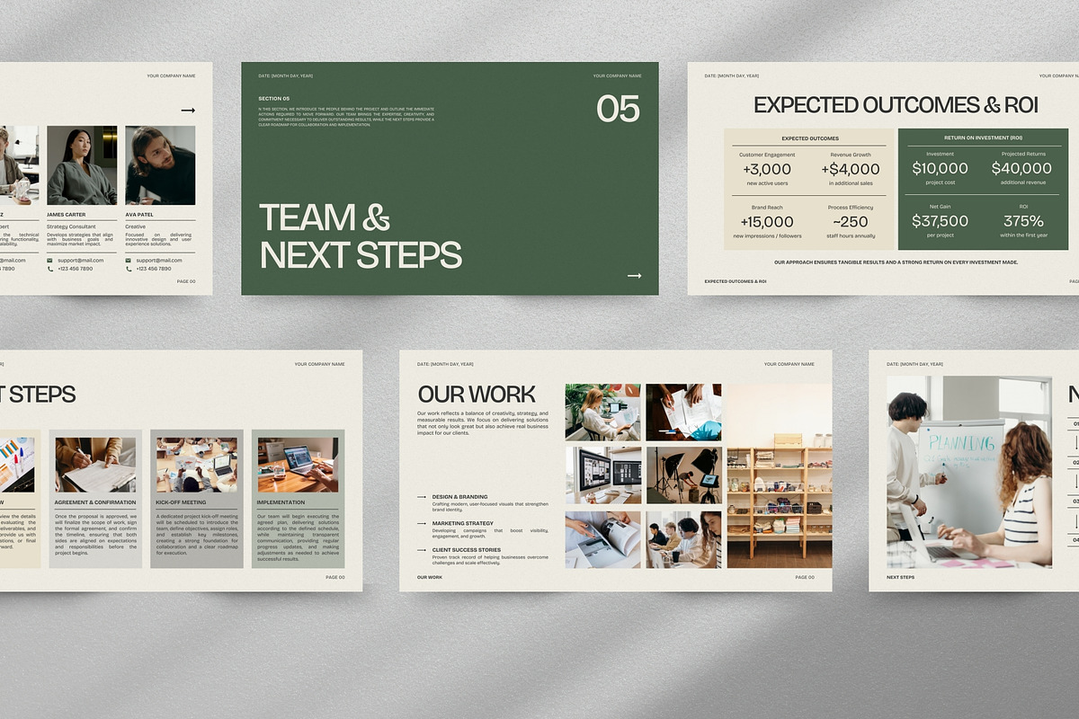 Modern Business Pitch Deck preview 5