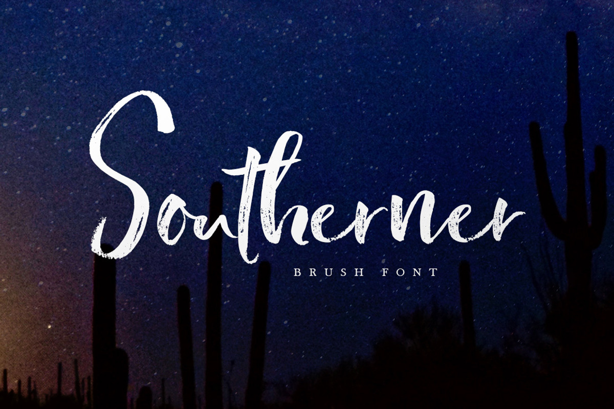 Southerner Brush Script Typeface