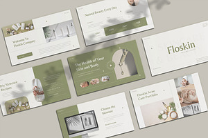 Skincare and Beauty Keynote, a Presentation Template by Pixslides