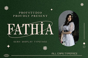 Fathia - Modern Serif Typeface