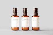 Amber Glass Spray Bottle Mockups, a Cups & Container Mockup by pmvch (Thumbnail 10 of 10)