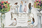 Authentic Hand-Painted Academia Set, an Education Illustration by ArtCreationsDesign (Thumbnail 6 of 16)
