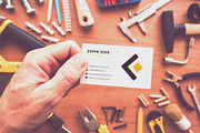 24 Business Card Mockup #1, a Mockup by Walentin (Thumbnail 3 of 25)