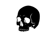 50 Skull Head Silhouette Vector Bund, an Illustration by Creativeshirt (Thumbnail 8 of 51)