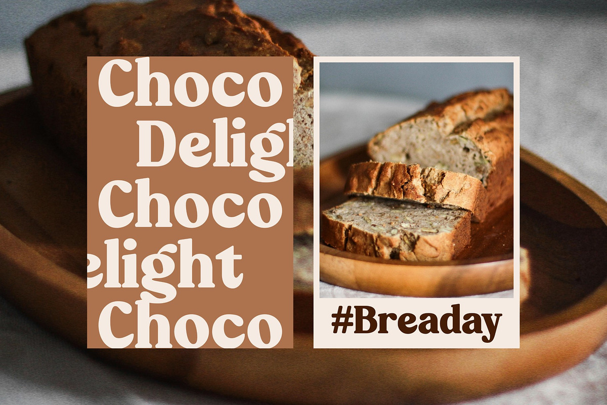 Bakehaus - Retro Bakery Display Font, a Serif Font by Studio Moara (Photo 8 of 8)