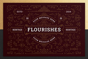 Ornaments Vintage Bundle, a Graphic by Vasya Kobelev (Thumbnail 7 of 12)