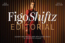 Figo Shiftz - Editorial Serif & Sans