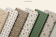 Jungle Safari Clipart and Patterns, a Pattern Graphic by Drafts n Doodles (Thumbnail 8 of 12)