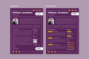 Creative CV Resume UI UX Designer V1