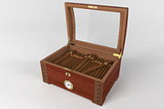 Humidor Santa Fe 100 Deluxe, a Furniture 3D Model by 3D Models by Obshansky (Thumbnail 1 of 12)