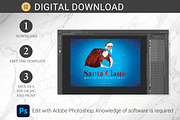 Santa Christmas Sermon Postcard PSD, an Invitation Template by Godserv Designs (Thumbnail 10 of 11)