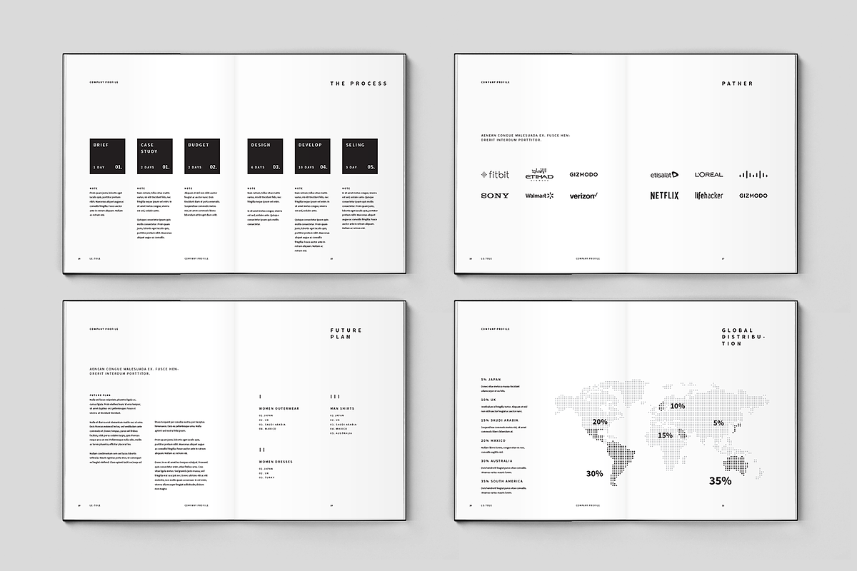 Fashion Company Profile, a Brochure Template by BOXKAYU (Photo 6 of 9)