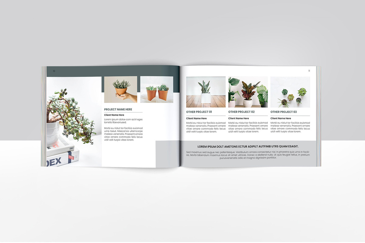 Portfolio Template, a Brochure Template by retrographix (Photo 6 of 9)