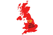 Great Britain. Hand Drawn Maps, an Illustration by Lubov Illustrations Shop (Thumbnail 2 of 10)