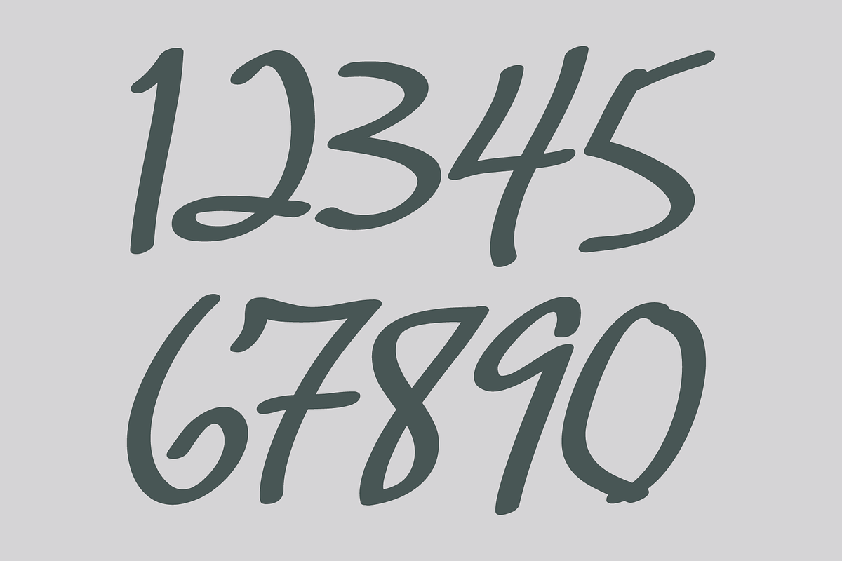 Hasty Hand - Hand Lettered Font, a Script Font by GG Design (Photo 7 of 10)