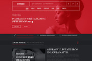 STREAK Single page PSD, a Templates & Theme by hsoft (Thumbnail 2 of 3)