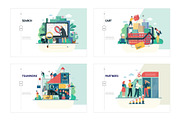 Company website vector Illustrations, a Work Illustration by Grivina's shop (Thumbnail 24 of 26)