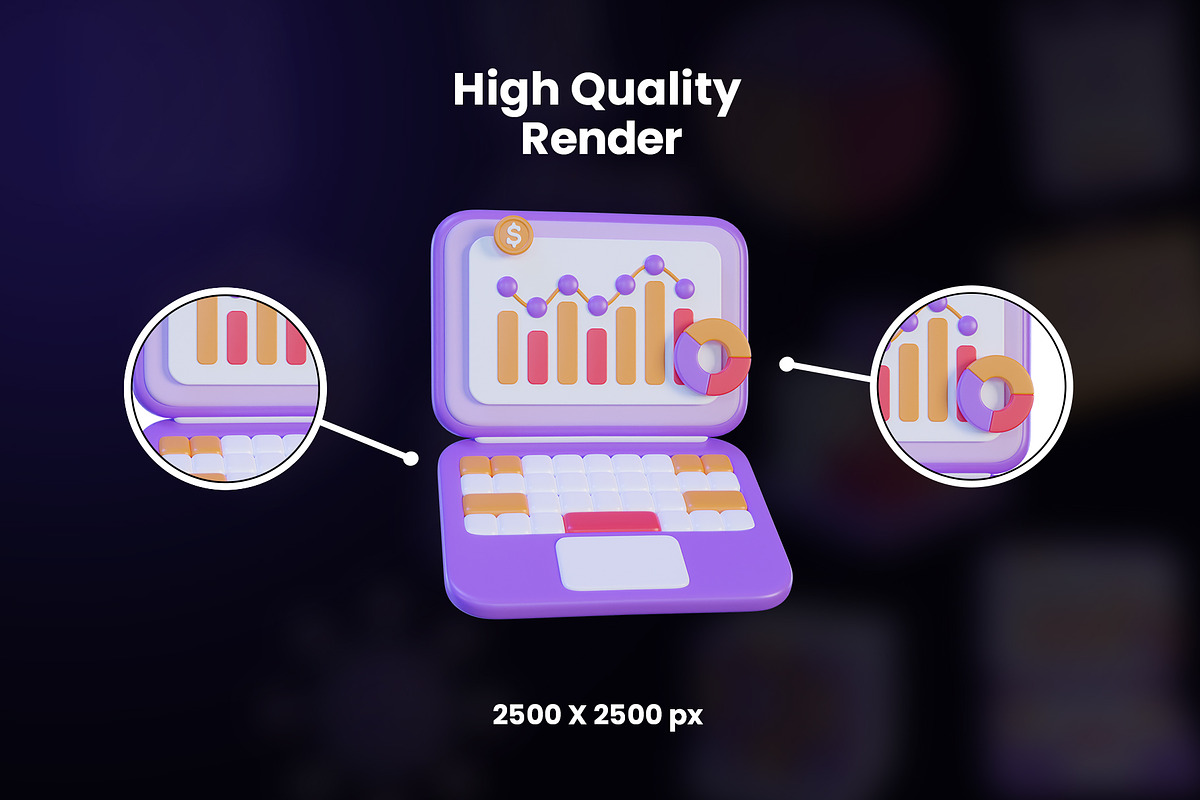 Business 3D Icon Design, an Object Graphic by Artnivora.Std (Photo 2 of 4)