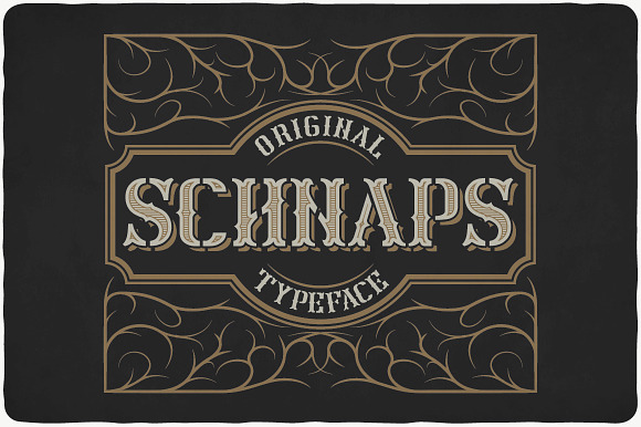 Schnaps Typeface preview 7