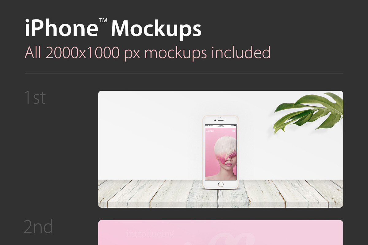 10 iPhone™ Mockups, an iPhone Mockup by eppearance (Photo 12 of 13)