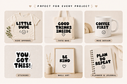 Bubble Bean, a Sans Serif Font by cocodesign (Thumbnail 6 of 7)