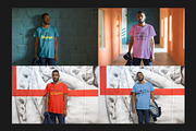 T-Shirt Mock-Up Set, a Shirt Mockup by Freeman Studio (Thumbnail 8 of 15)