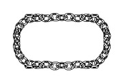 Chain Border Frame SVG Bundle, an Illustration by Designs_River (Thumbnail 12 of 31)