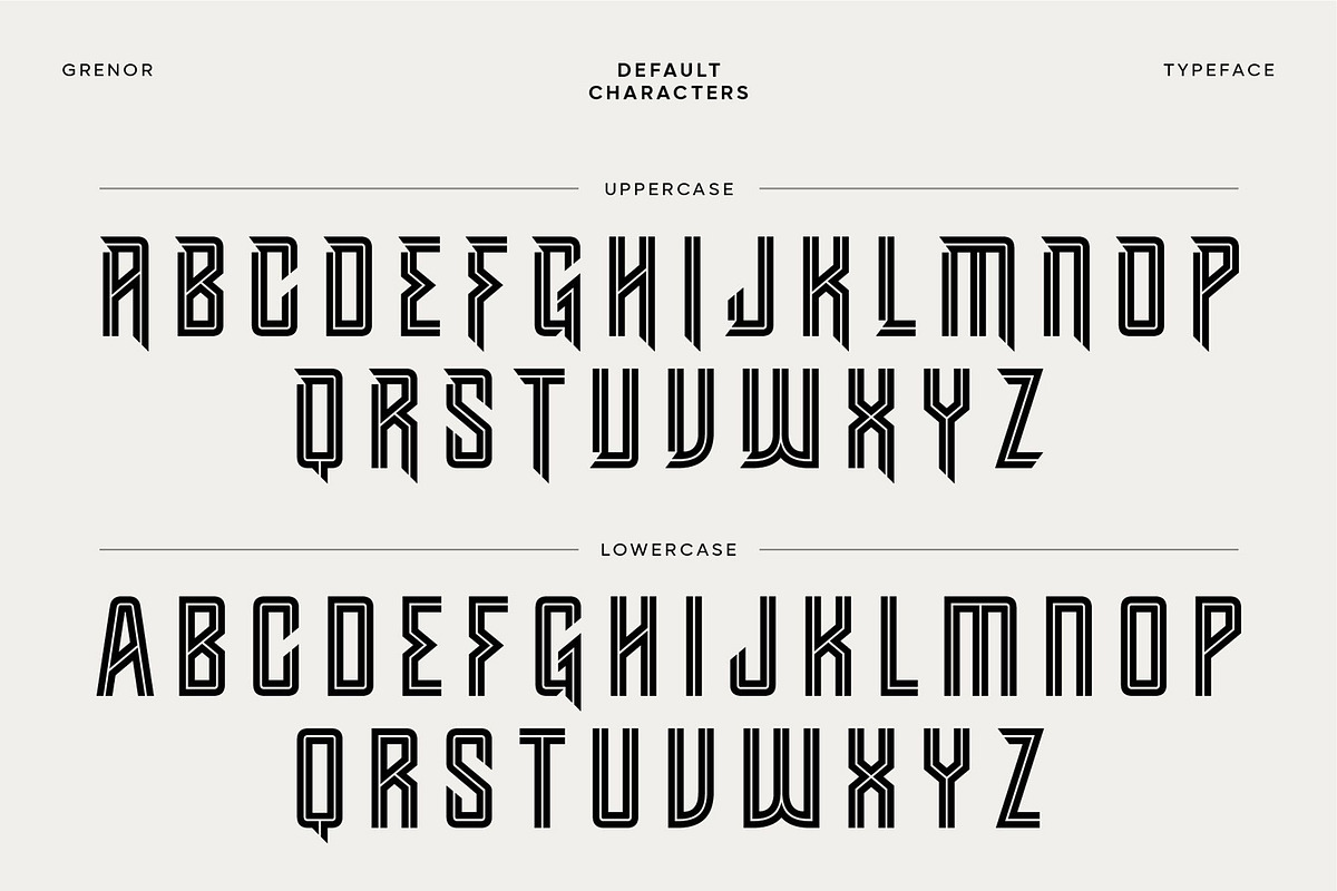 Grenor | Aggressive Display Fonts, a Sans Serif Font by Digitype Studio (Photo 11 of 11)