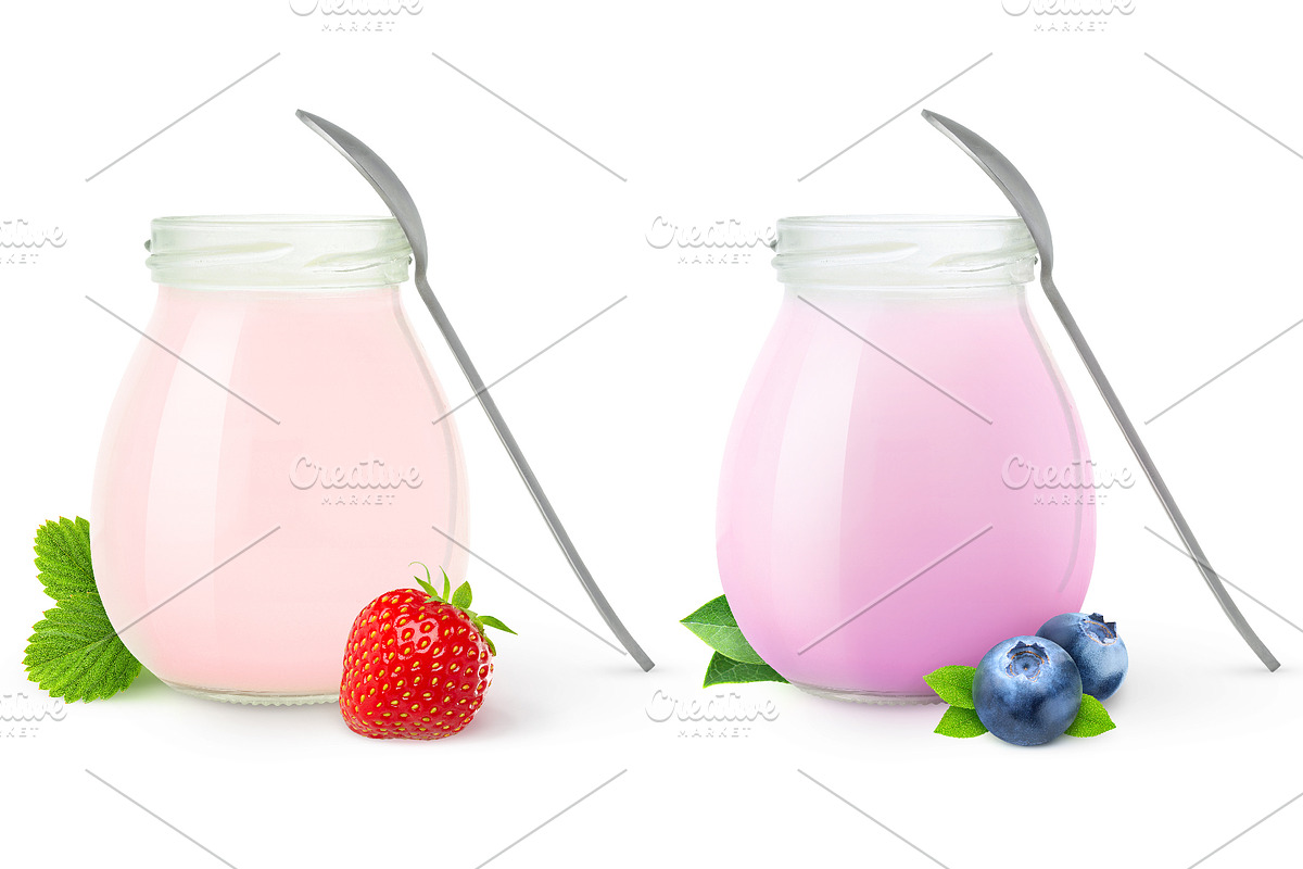Fruit yogurts, an Object Graphic by Fruits+Veggies (Photo 2 of 3)