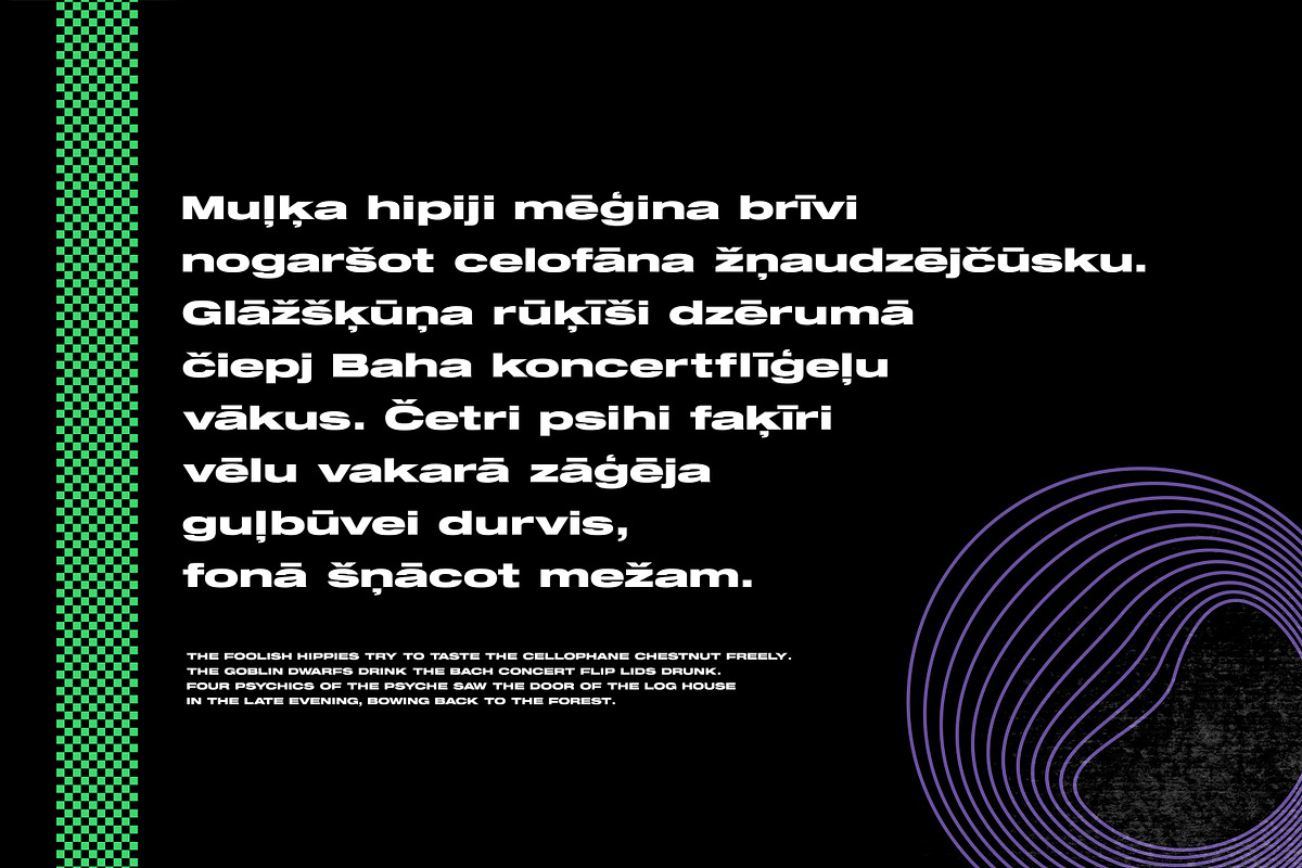 Matroska Font, a Sans Serif Font by Brainware Graphic (Photo 9 of 9)
