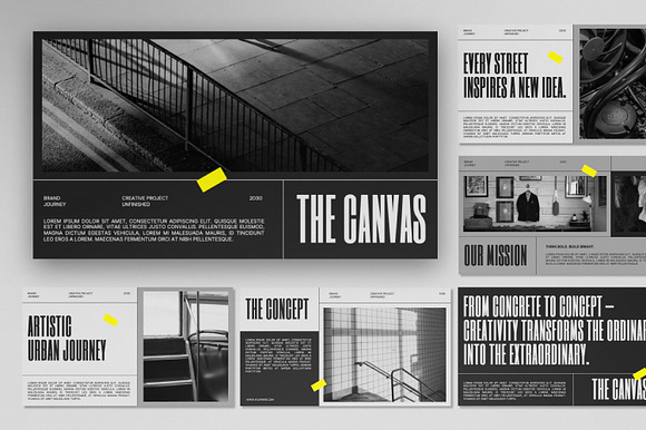 CANVAS Urban Google Slide Template preview 8