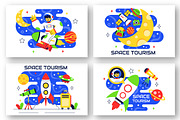 10 Space Tourism Illustration, a Person Illustration by denayunebgt (Thumbnail 3 of 4)