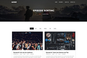 Gumbo - Podcast, Music & Vlog Theme, a WordPress Template by SecondLineThemes (Thumbnail 6 of 6)