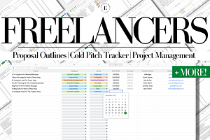 Google Sheets Freelance Planner