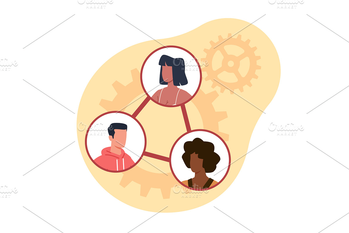 Social development. Competence of, a Person Illustration by YummyBuum