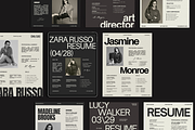 10 Resume bundle Canva Template, a Presentation Template by Amaré Creative (Thumbnail 1 of 9)