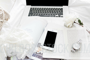 Styled Stock iPhone Mockup PNG