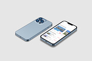 iPhone 13 Pro Max Mockup Bundles, an iPhone Mockup by Graphic Aesthetic (Thumbnail 17 of 22)