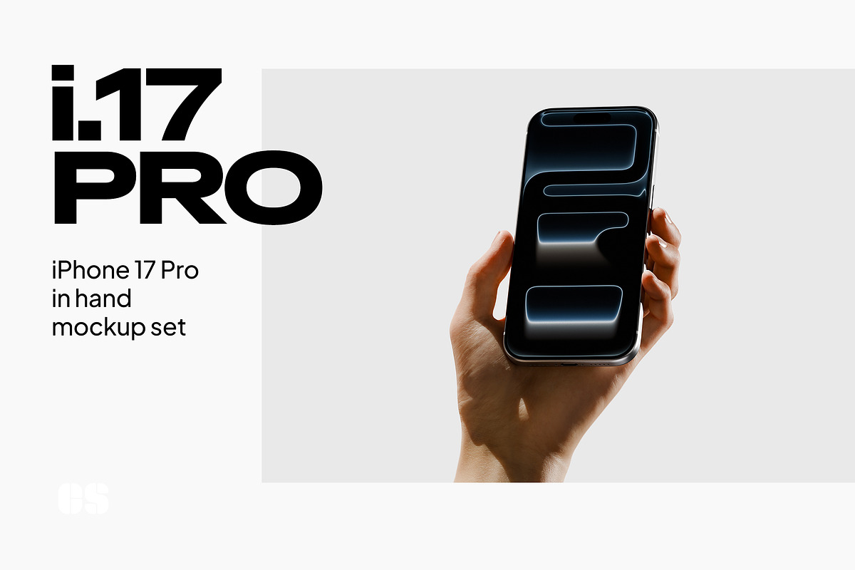 Holding iPhone 17 Pro Mockup Set 2, an iPhone Mockup by Croma Studio (Photo 3 of 4)