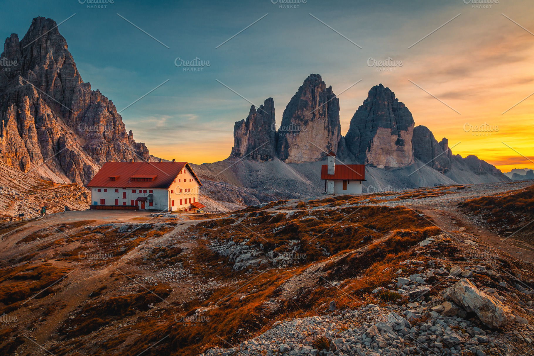 Tre Cime di Lavaredo peaks, a Nature Photo by Alpine Dreams