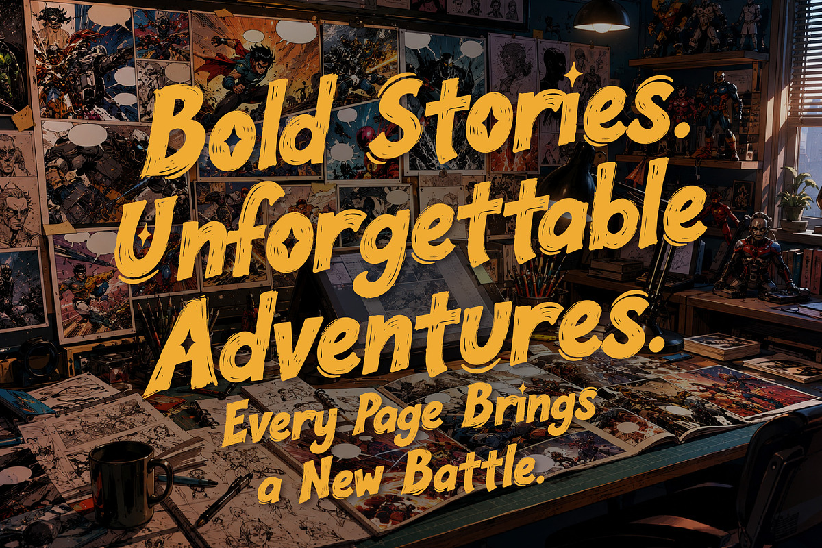 WELLDRUNE - Fearless Bold Stories, a Handwritten Font by HypeWorksCo (Photo 6 of 17)