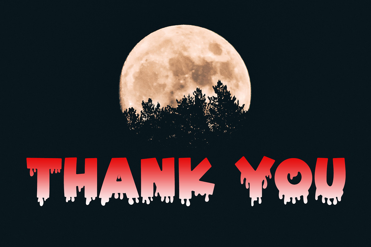 Bloody - Spooky Halloween Font, a Font by Airotype (Photo 8 of 8)